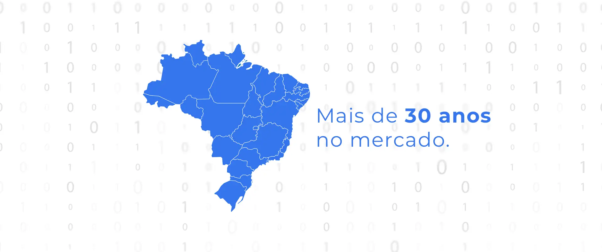 mais de 30 anos no mercado